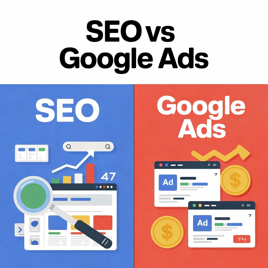 freelance digital marketer in kannur seo vs google ads